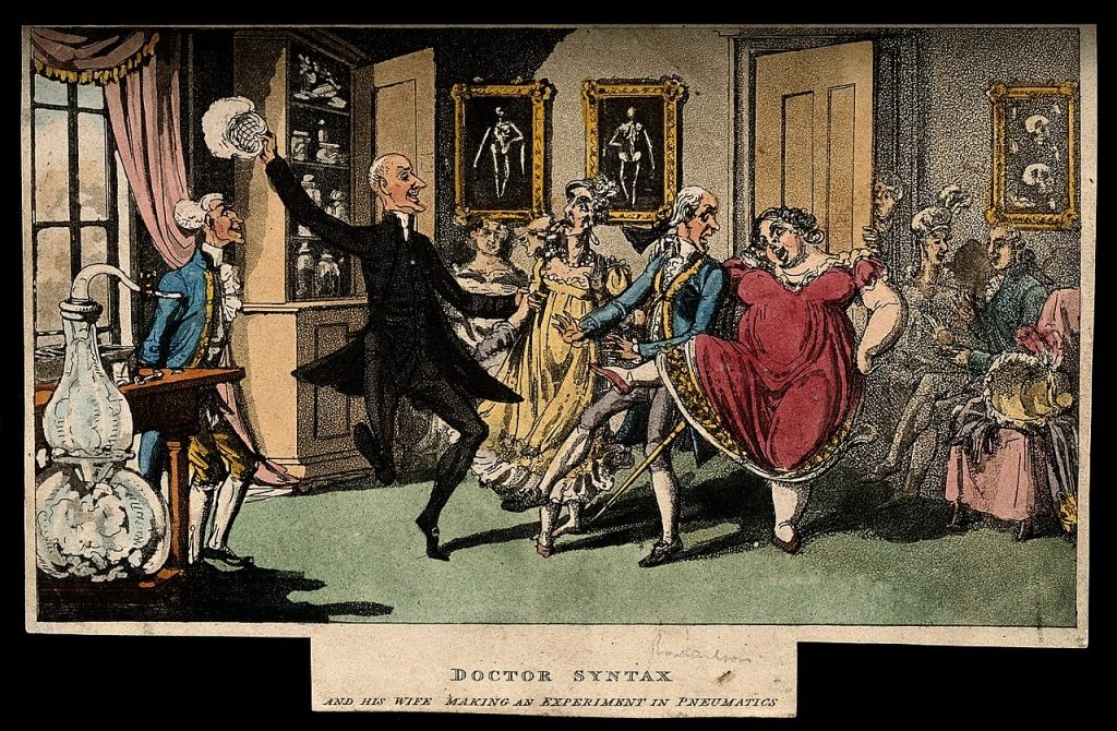 Doctor_and_Mrs_Syntax,_with_a_party_of_friends,_experimentin_Wellcome_V0011224